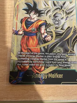 Son Goku Energy Marker Gold E01-01 Dragon Ball Fusion World Card English - Image 4