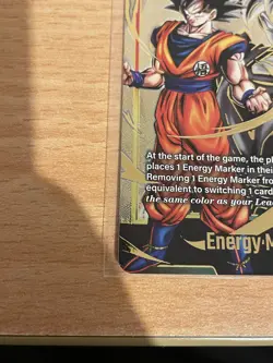 Son Goku Energy Marker Gold E01-01 Dragon Ball Fusion World Card English - Image 5
