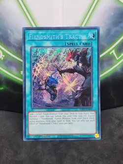 Yugioh Fiendsmith's Tract INFO-EN061 Secret Rare 1st Edition NM - Image 1