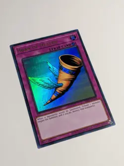 Yugioh Horn of Heaven MRD-EN130 25TH anniversary Ultra Rare NM - Image 2