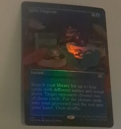 Gifts Ungiven Borderless FOIL NM MTG Double Masters 2022 Magic Gathering 2X2 - Image 1
