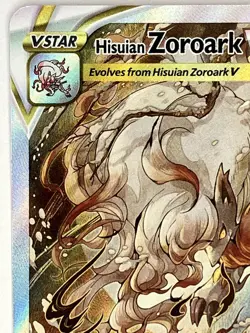 Hisuian Zoroark Vstar NM GG56/GG70 Crown Zenith Galarian Gallery Pokemon TCG - Image 3