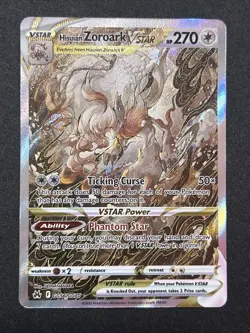 Hisuian Zoroark VSTAR Pokemon Crown Zenith: Galarian Gallery #GG56/GG70 NM - Image 1