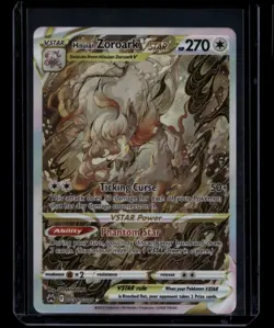 Pokemon TCG Hisuian Zoroark Vstar GG56/GG70 Crown Zenith Galarian Gallery NM - Image 1