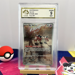 Mr. Mime 179/165 - S&V 151 - CGA 9 MINT Graded Card - Pokemon TCG English - Image 1