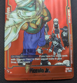 (Piccolo Jr) FB06-113 Alt Art SB01 Dragon Ball Super card Manga Red Fusion World - Image 4
