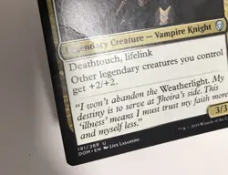 Arvad the Cursed MTG Magic the Gathering Card DMG Damaged DOM - Image 2