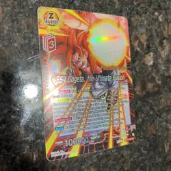SS4 Gogeta the Ultimate Fusion PRERELEASE Foil Dragon Ball Super Card Game | NM - Image 3