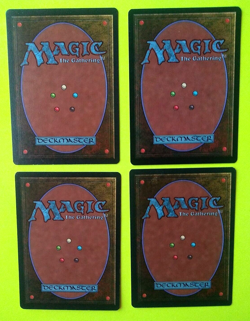 Magic the Gathering MTG Revised ASPECT OF WOLF X 4 LP/EX R 1994! - Image 3