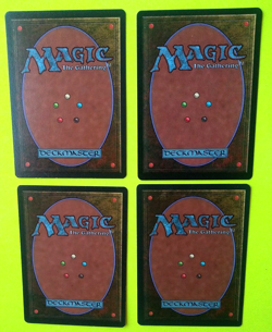 Magic the Gathering MTG Revised ASPECT OF WOLF X 4 LP/EX R 1994! - Image 4