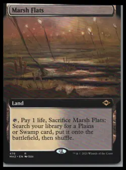 Modern Horizons 2 #476 Marsh Flats (Extended Art) - Image 1