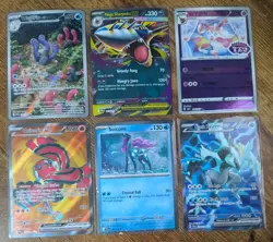 Pokemon TCG - Lot Of 6 - Swirl Suicune Sylveon Stamped Black Kyurem - NEAR MINT - Image 1