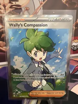 Wally's Compassion 176/132 Full Art Ultra Rare - Pokemon TCG: Mega Evolution - Image 1