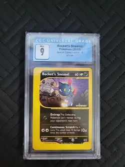 Pokemon TCG Rocket's Sneasel Best of Game 5/9 Regular Promo Promo - Image 1