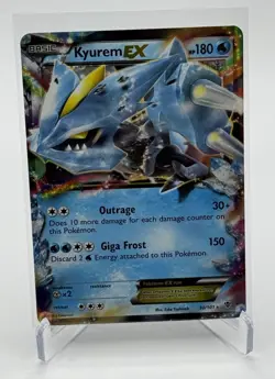 Pokemon TCG Kyurem EX 30/101 Plasma Blast Ultra Rare, NM - Image 1