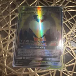 Pokemon Latias & Latios GX 105/095 Super Rare Full Art Tag Team Holo SM9 Card - Image 1