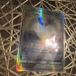 Pokemon Latias & Latios GX 105/095 Super Rare Full Art Tag Team Holo SM9 Card - Image 3
