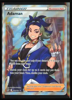 Adaman (Full Art) Holo #181/189 SWSH10: Astral Radiance - Pokemon TCG - NM - Image 1
