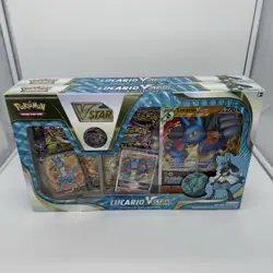 Pokemon TCG Lucario VSTAR Premium Collection Box Fusion Strike Lot Of 2 820650851247 - Image 1