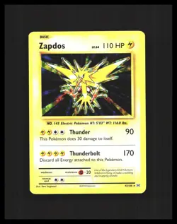 Zapdos HOLO RARE Pokemon XY Evolutions 42/108 - Image 1