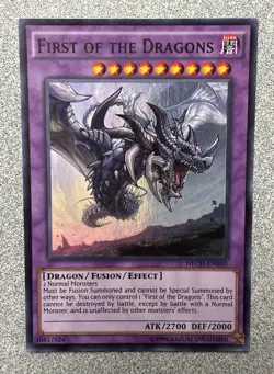 First of the Dragons NECH-EN050 The New Challengers Super Rare Unlimited Edition - Image 1