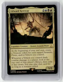 2024 MTG - Universes Beyond: Assassin's Creed Edward Kenway Foil Mythic - Image 1