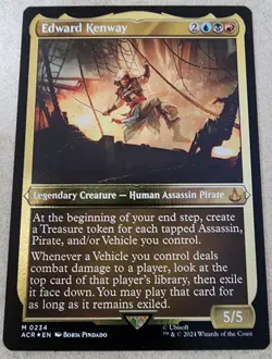 Edward Kenway - #234 (Foil Etched) Universes Beyond: Assassin's Creed - Mtg - Image 1