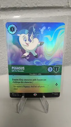 Pegasus Gift for Hercules 212 / 204 Disney Lorcana Fabled Epic - Image 1