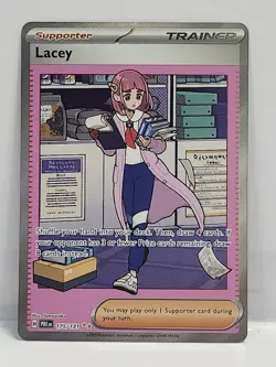 Pokemon ~ Lacey SIR - 175/131 Prismatic Evolutions Special Illustration Rare NM - Image 1
