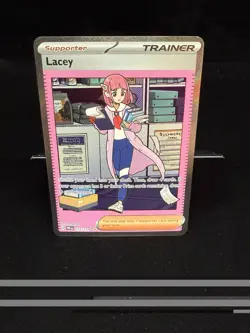 Pokemon ~ Lacey SIR - 175/131 Prismatic Evolutions Special Illustration Rare NM - Image 1