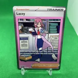 Pokemon ~ Lacey SIR - 175/131 Prismatic Evolutions Special Illustration Rare NM - Image 1