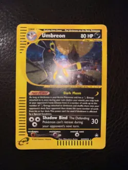 Pokemon Umbreon H29/H32 Holo Rare Card - Image 1