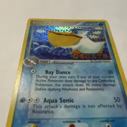 PELIPPER #7/107 - EX Deoxys Holo - 70HP Stage 1 Aqua - Nintendo Pokemon TCG Card - Image 1