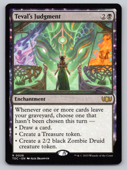 Teval's Judgment - Commander: Tarkir Dragonstorm MTG - Image 1