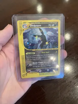 Pokemon Skyridge Umbreon Holo With Swirl RARE!!! See Photos - Image 1