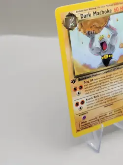 Pokemon 1st Edition Team Rocket Dark Machoke 40/82 - Image 3