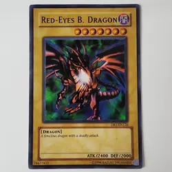 Red-Eyes B. Dragon - DB1-EN126 - VLP - Super Rare - Unlimited - Yugioh - Image 1