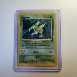 Pokemon Scyther Holo Rare Card Jungle Edition 10/64 Unlimited - Image 5