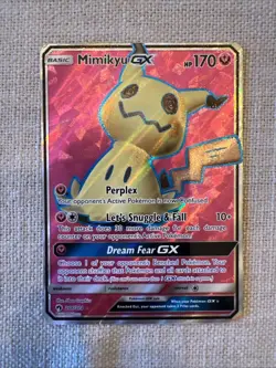 LP! Mimikyu GX 206/214 - Pokemon Lost Thunder Full Art ** Ultra Rare* - Image 1