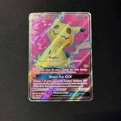 2018 Pokemon Mimikyu GX Full Art [206/214] Lost Thunder Sun & Moon Ultra Rare - Image 1