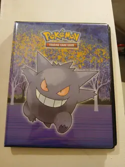 Near Complete Set Haloween Pokemon Cards With Gengar Binder - Image 1