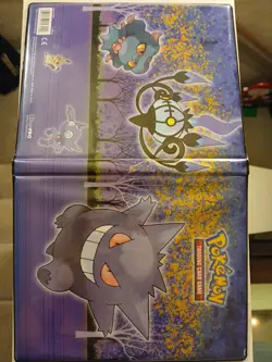 Near Complete Set Haloween Pokemon Cards With Gengar Binder - Image 2