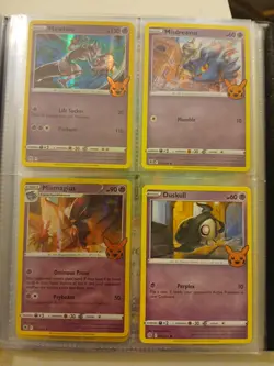 Near Complete Set Haloween Pokemon Cards With Gengar Binder - Image 5