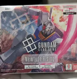 Gundam Card Game - Newtype Rising Booster Box English Factory Sealed - Image 2