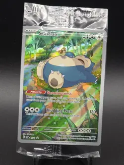 PROMO Snorlax 051 Sv: Scarlet & Violet Promo Cards Holo SEALED - Image 2
