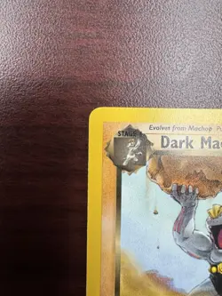 Dark Machoke Team Rocket Uncommon LP Pokemon 40/82 1st Edition - Image 3