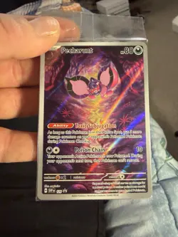Pokemon TCG Shrouded Fable Pecharunt #129 Black Star Promo Full Art, Sealed - Image 5