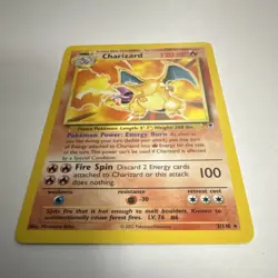 Charizard Non Holo 3/110 Legendary Collection WOTC 2002 Pokemon Card NM - Image 5