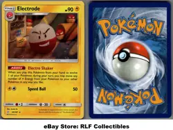 2019 Pokemon, S&M Team Up, #39/181 Electrode, Holo Rare - Image 1