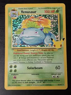 Venusaur 15/102 - Celebrations - Classic Collection - Pokemon - Image 1
